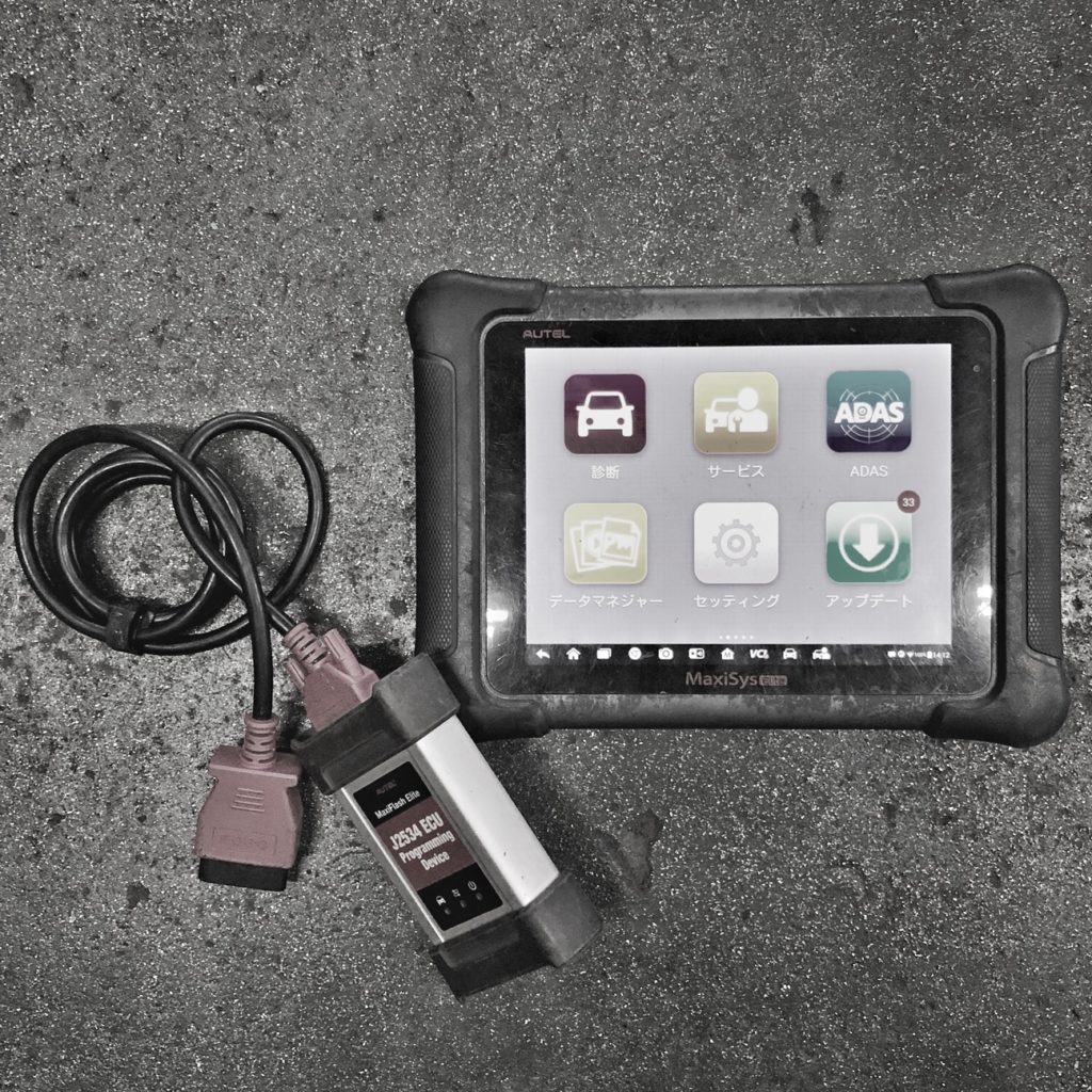 木田自動車のコンピューター診断機AUTE.LELITE